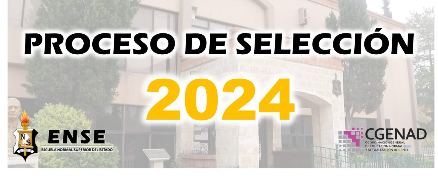 PROCESO SELECCION 2024